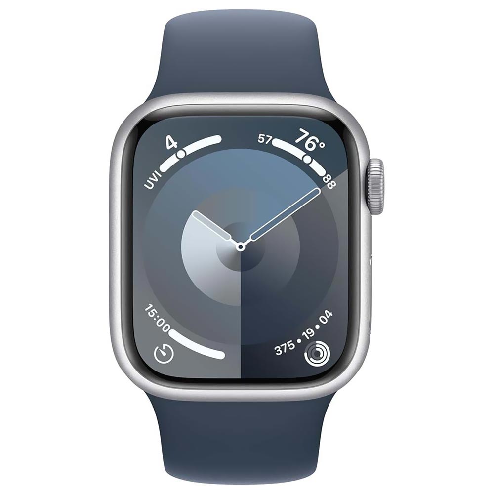 Apple Watch S9 MR913LW/A 41MM / M-L / GPS / Aluminium Sport Band - Storm Blue