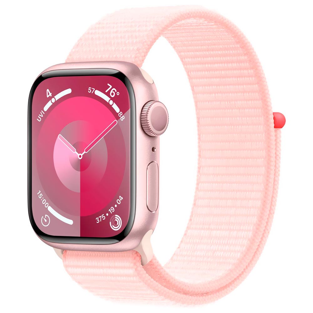 Apple Watch S9 MR953LW/A 41MM / GPS / Aluminium Sport Loop - Light Pink