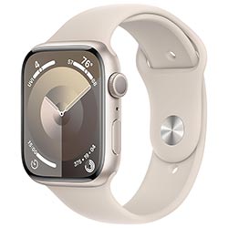 Apple Watch S9 MR973LL/A 45MM / M-L / GPS / Aluminium Sport Band - Starlight