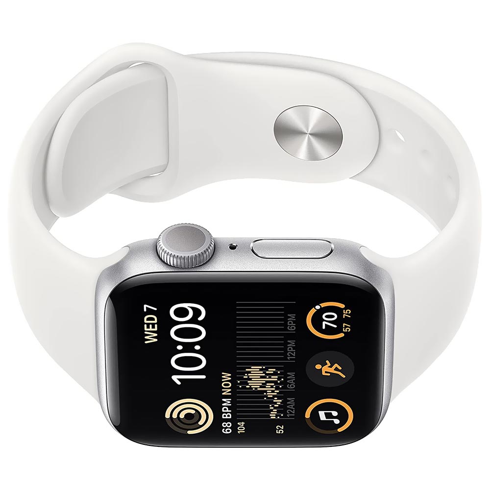 Apple Watch SE MNT93LL/A 40MM / GPS / Aluminium Sport Band - Silver White