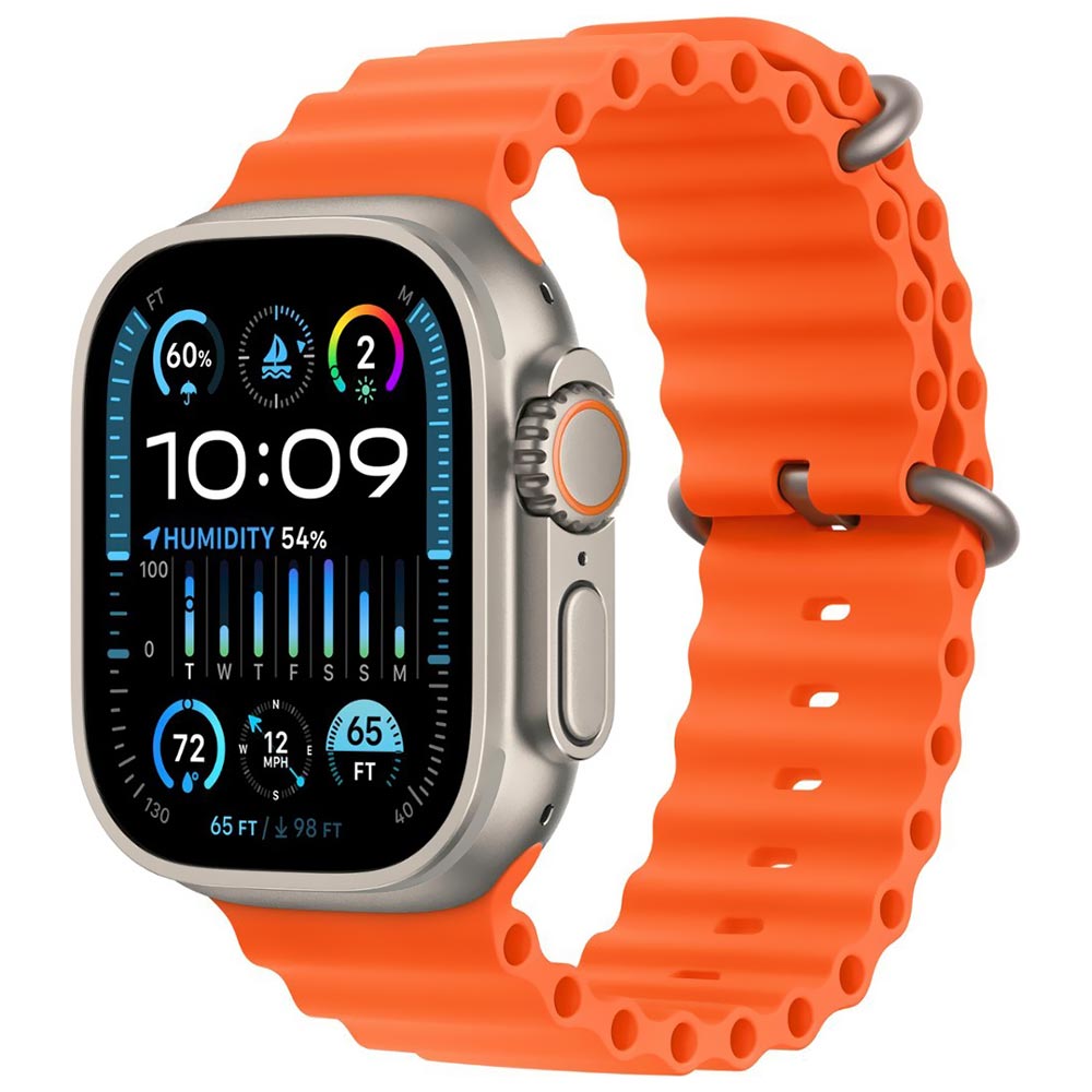 Apple Watch Ultra 2 MREH3LW/A 49MM / GPS / Titanium Ocean Band - Orange