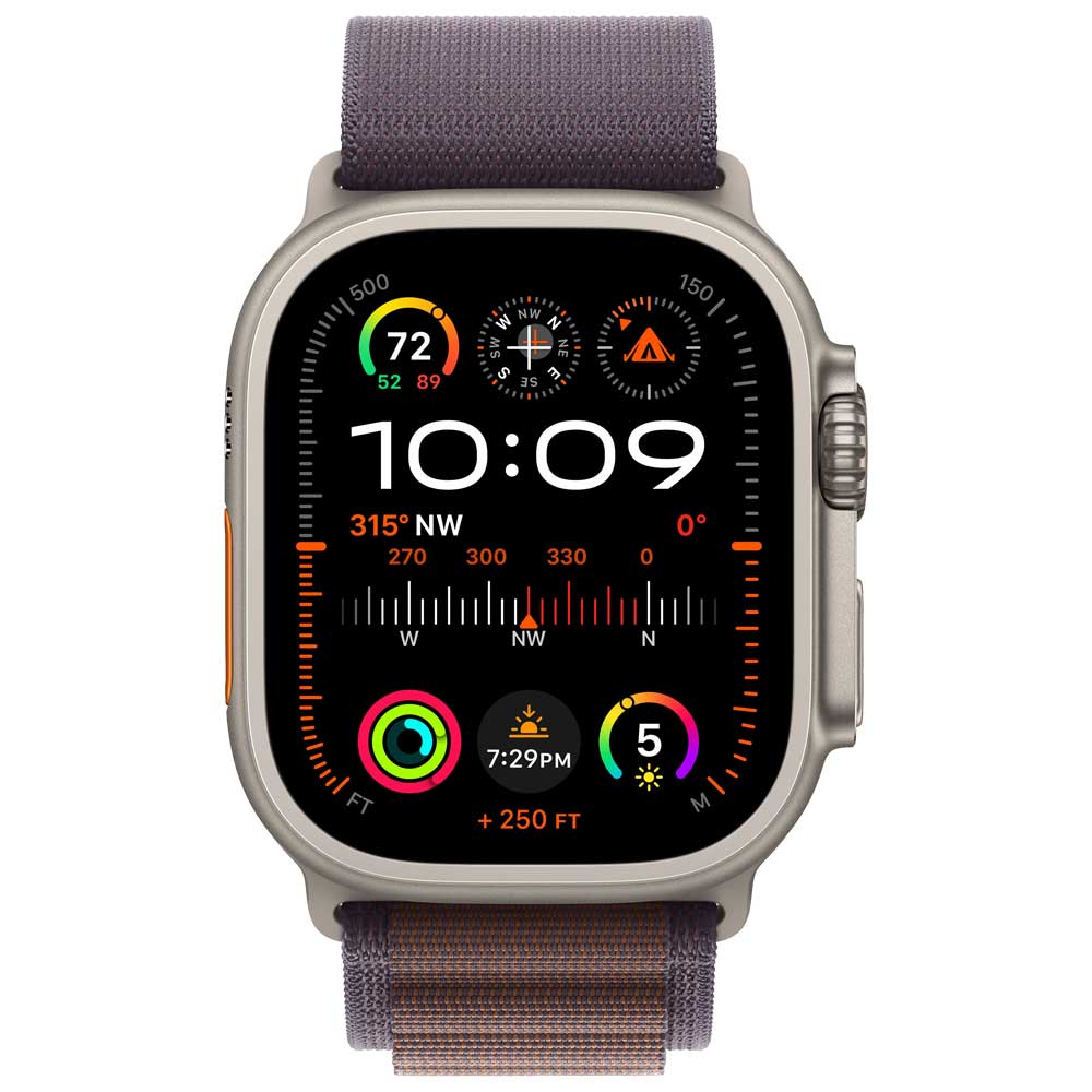 Apple Watch Ultra 2 MRET3LW/A 49MM / GPS / Titanium Alpine Loop M - Indigo
