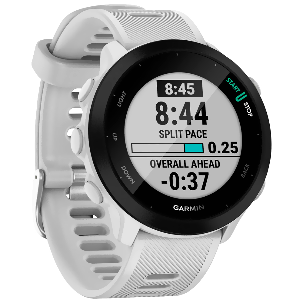 Relógio Garmin Forerunner 55 - Branco (010-02562-11)