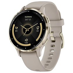 Relógio Garmin Venu 3S - French Cinza (010-02785-02)