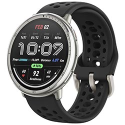 RELOGIO INTELIGENTE AMAZFIT ACTIVE 2 A2437 PRETO SPORT SILICONE 