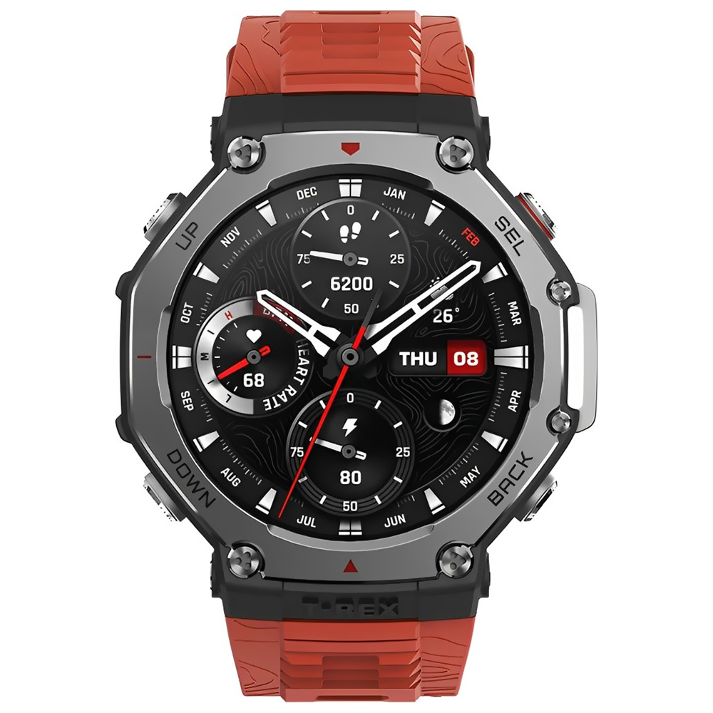 RELOGIO INTELIGENTE AMAZFIT T-REX 3 A2323 LAVA