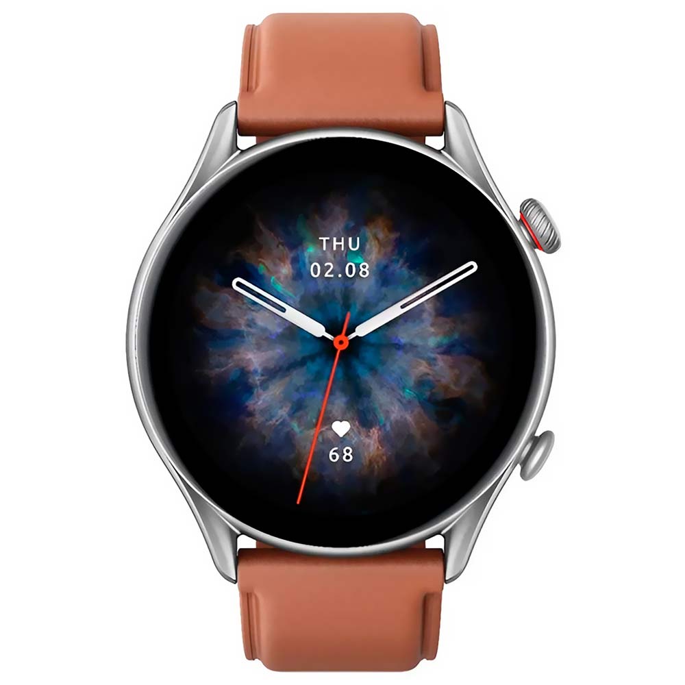 Relógio Smartwatch Amazfit GTR 4 New A2040 - Marrom Leather