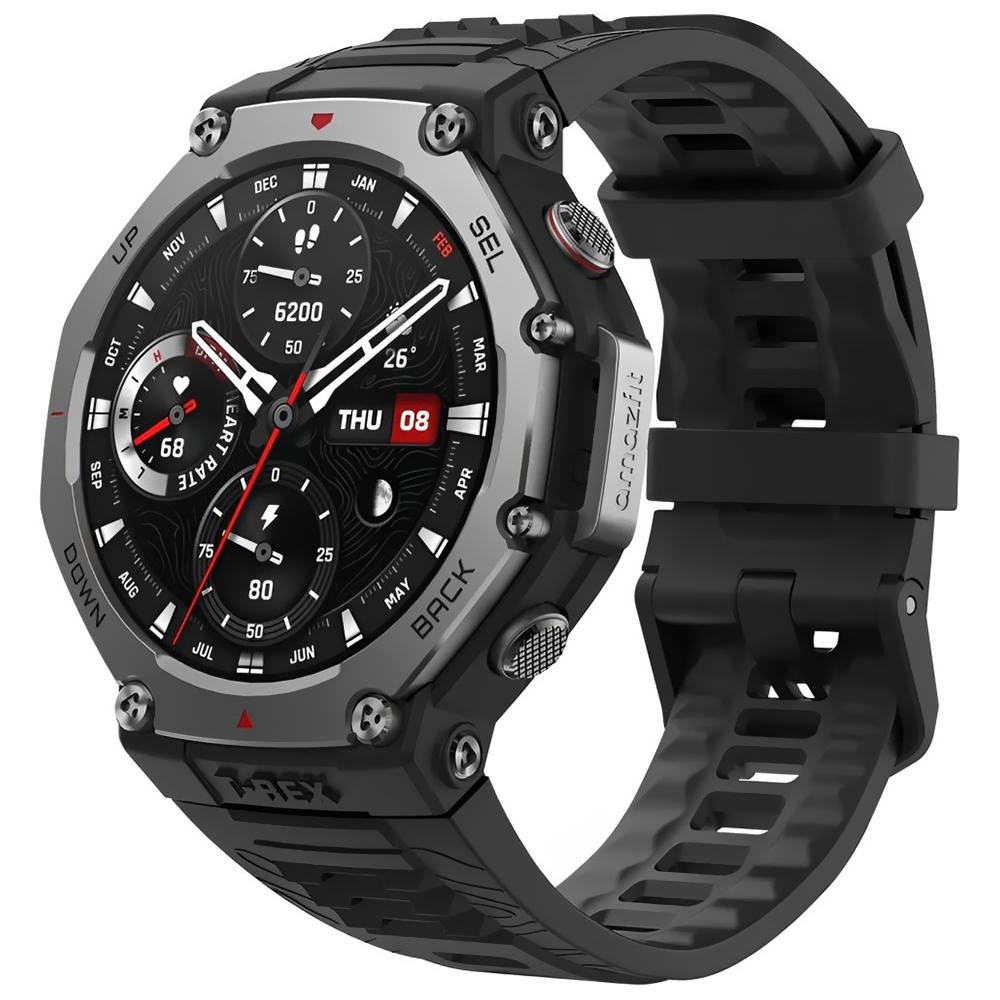 Relógio Smartwatch Amazfit T-REX 3 A2323 - Onyx Preto