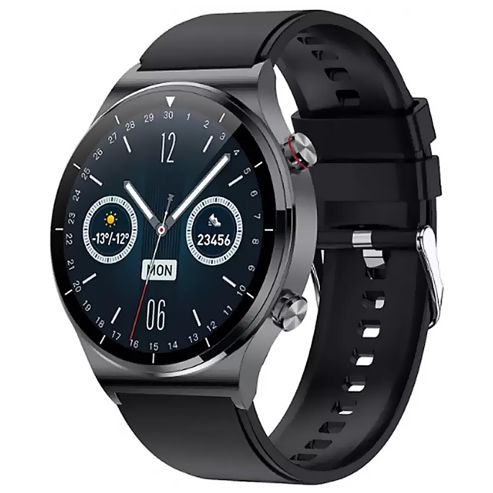 Relógio Smartwatch Blulory Glifo G6 Pro - Preto Silicone