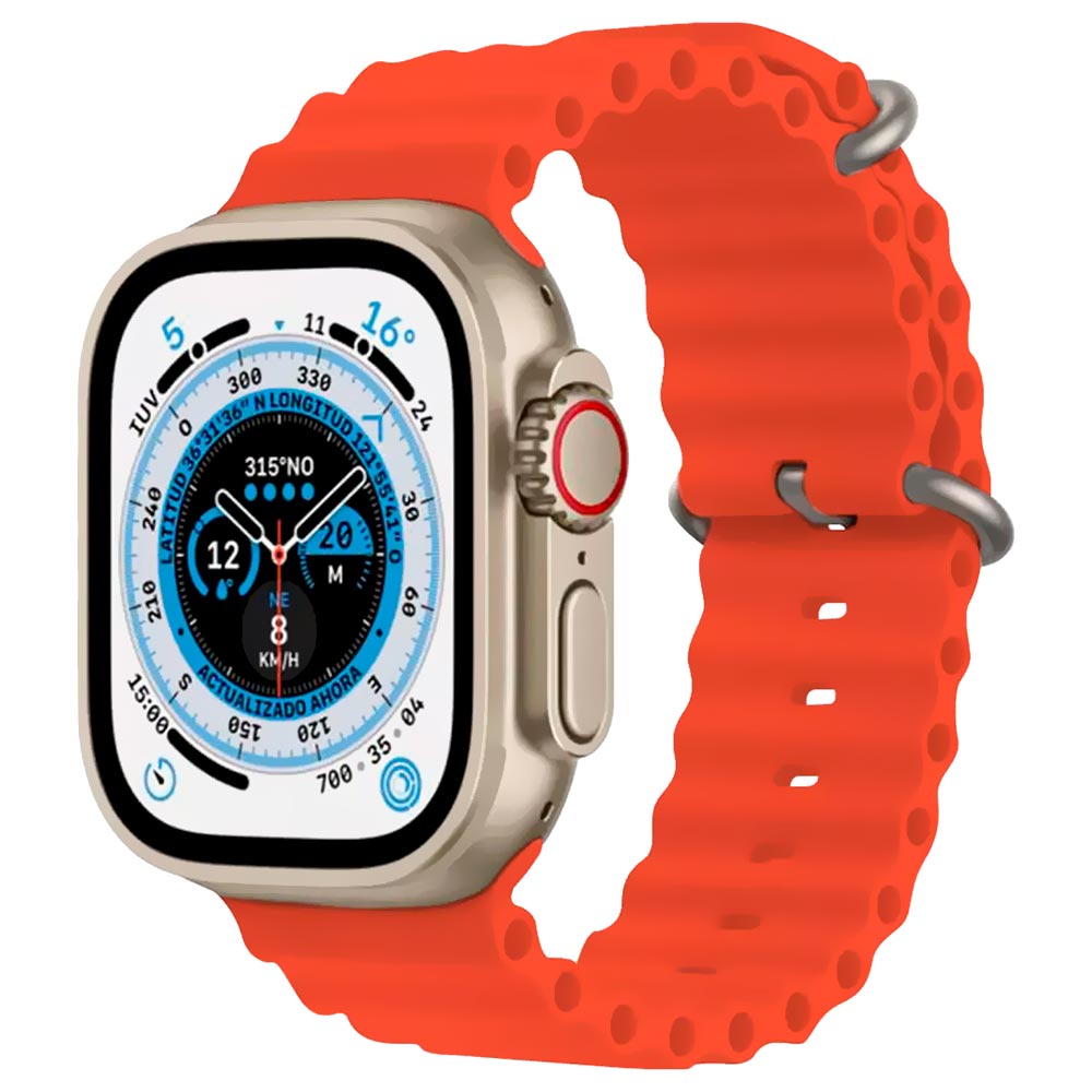 Relógio Smartwatch Blulory Ultra Max - Laranja