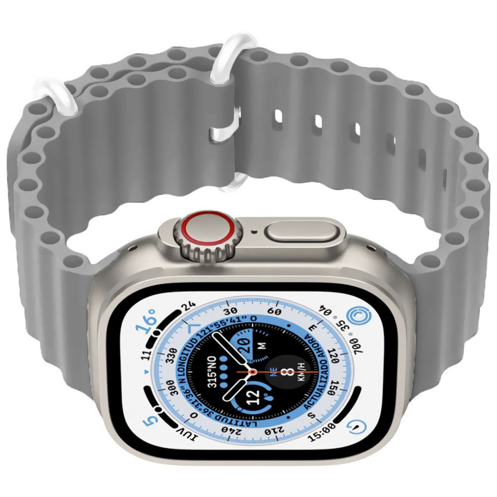 Relógio Smartwatch Blulory Ultra Mini 2025 - Cinza