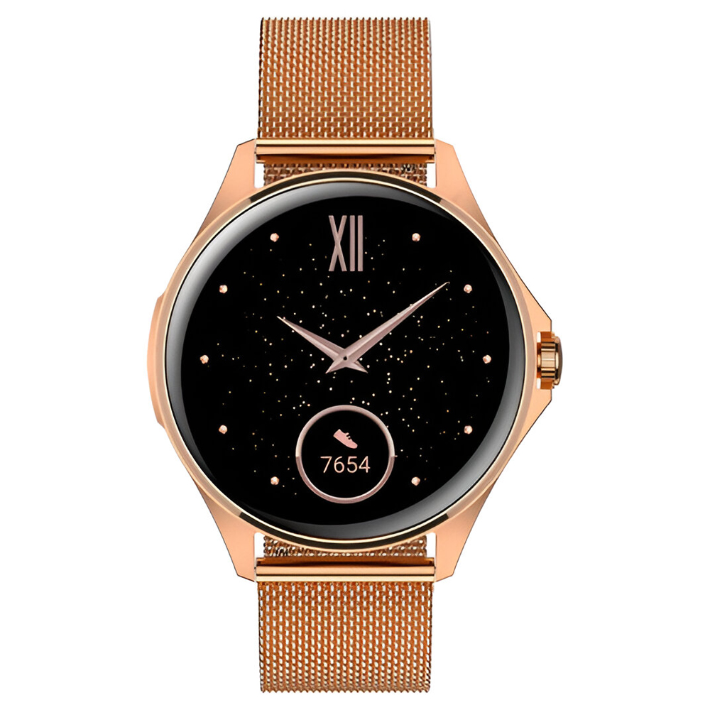 Relógio Smartwatch FTX AM12-RGRGS - Rose Gold / Metal Dourado