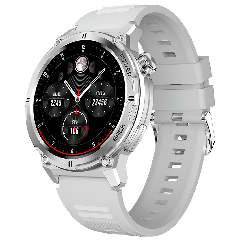 Relógio Smartwatch FTX R20-SVBE - Prata / Beige