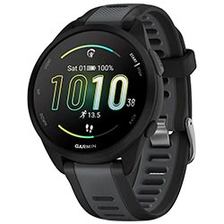 Relógio Smartwatch Garmin Forerunner 165 AMOLED - Preto / Cinza (010-02863-AC)