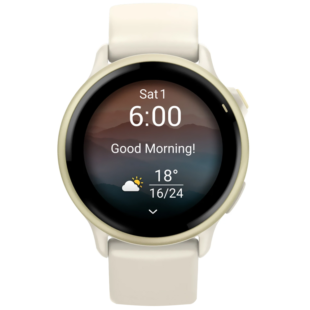 Relógio Smartwatch Garmin Vivoactive 6 - Rosa Lunar Dourado (010-02985-01)