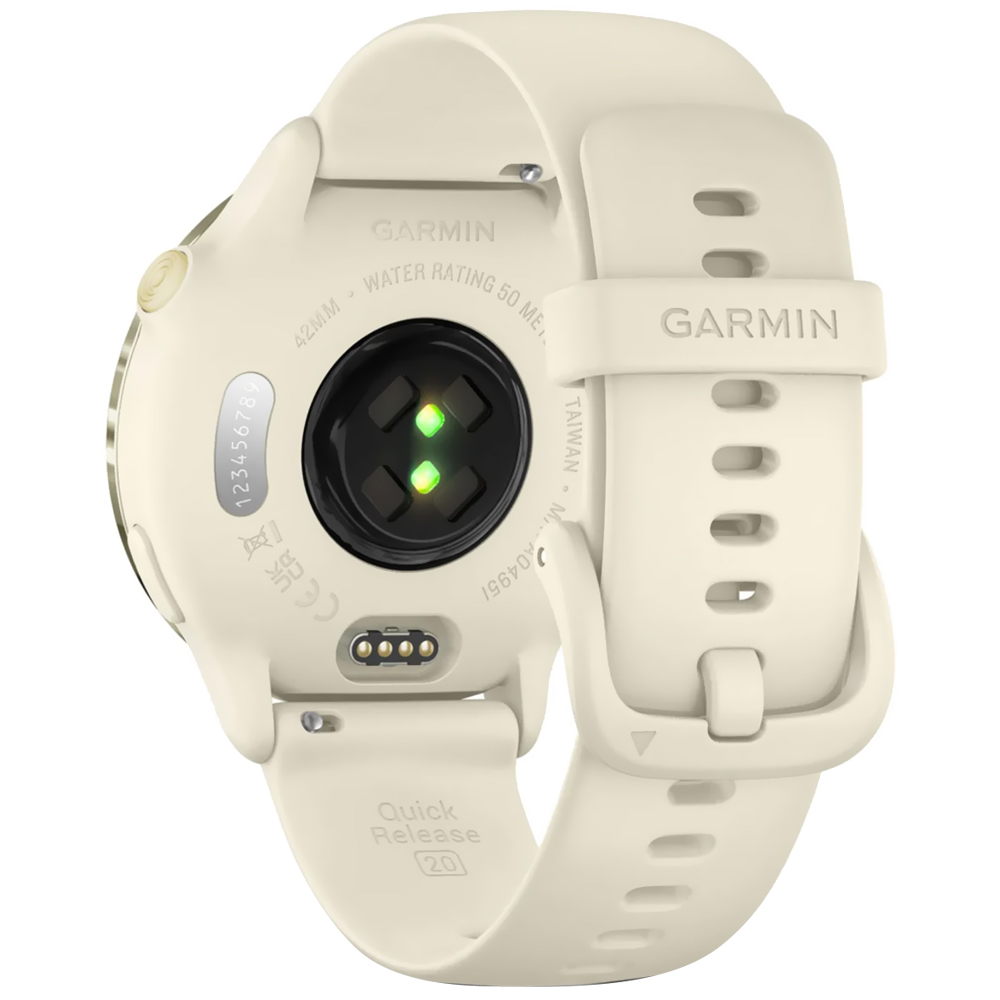 Relógio Smartwatch Garmin Vivoactive 6 - Rosa Lunar Dourado (010-02985-01)