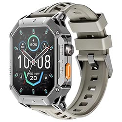 Relógio Smartwatch Haylou Iron N1 HF006 - Cinza