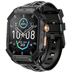 Relógio Smartwatch Haylou Iron N1 HF006 - Preto