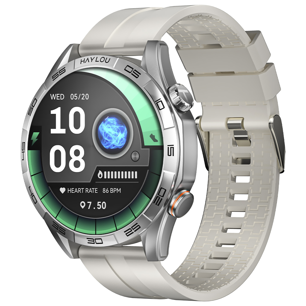 Relógio Smartwatch Haylou Solar 5 HF004 - Prata