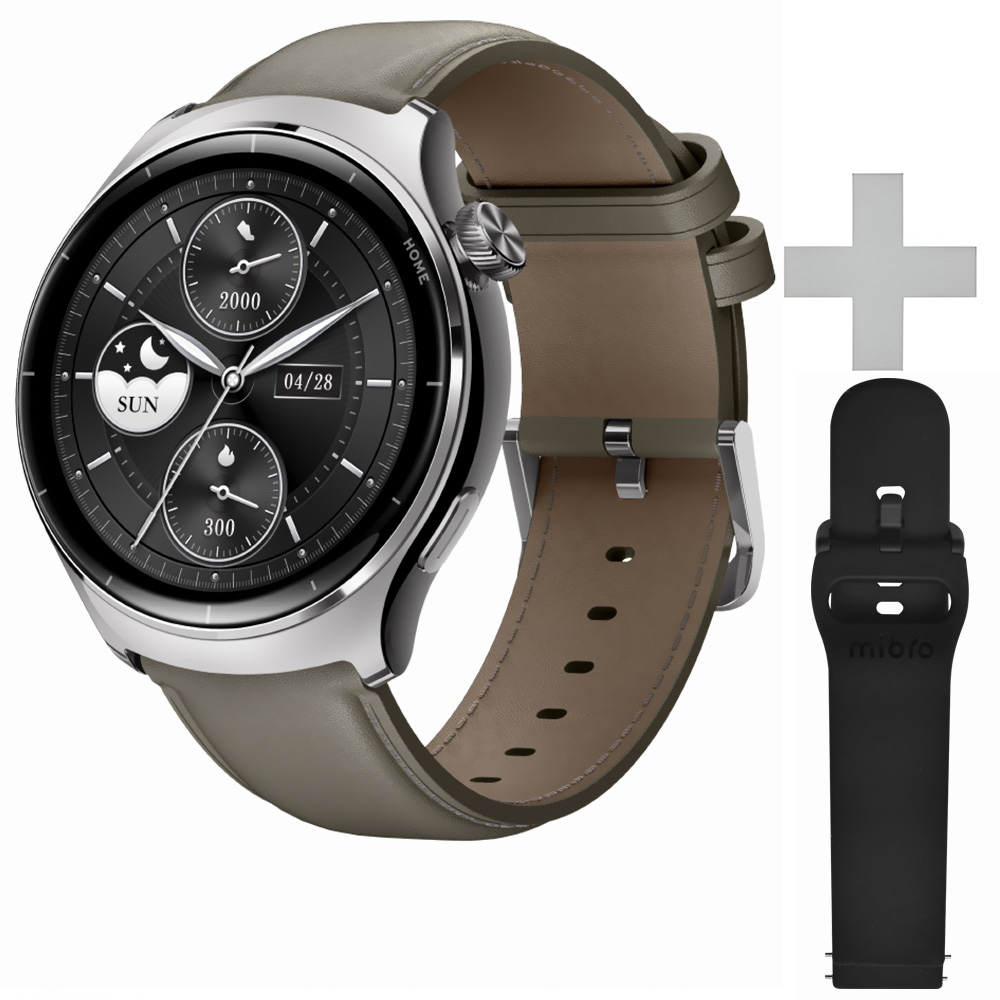 Relógio Smartwatch Mibro Lite 3 Pro XPAW019 - Khaki Cinza