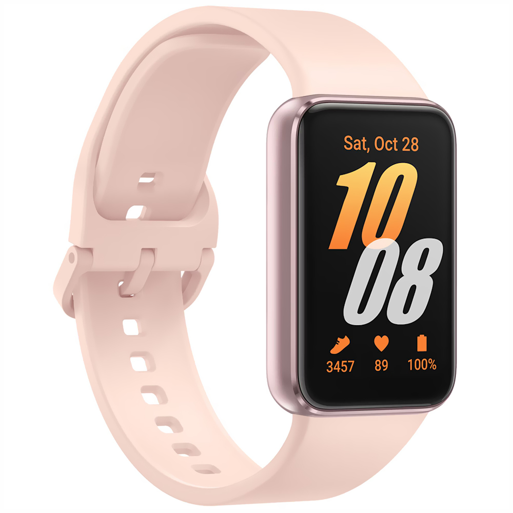 Relógio Smartwatch Samsung Galaxy Fit3 SM-R390 - Pink Dourado