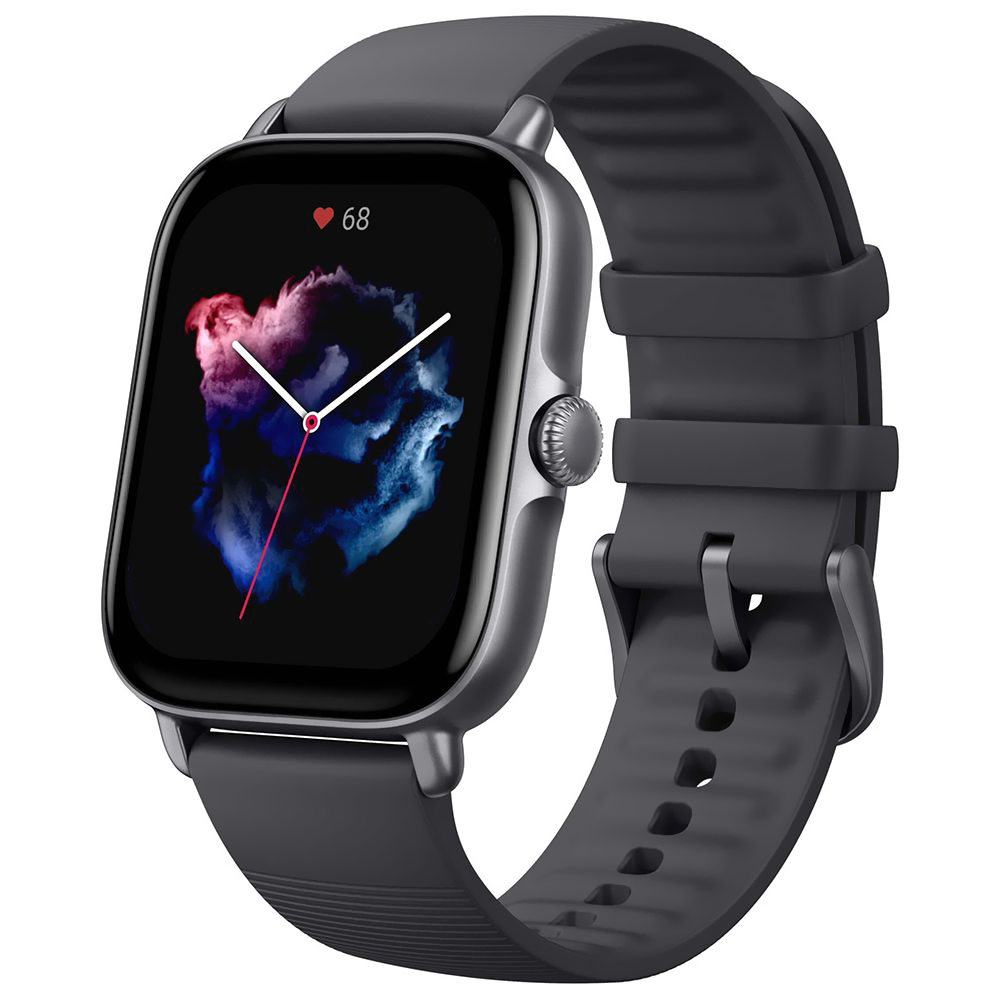 Rel gio Smartwatch Xiaomi Amazfit GTS 3 A2035 Graphite Preto no