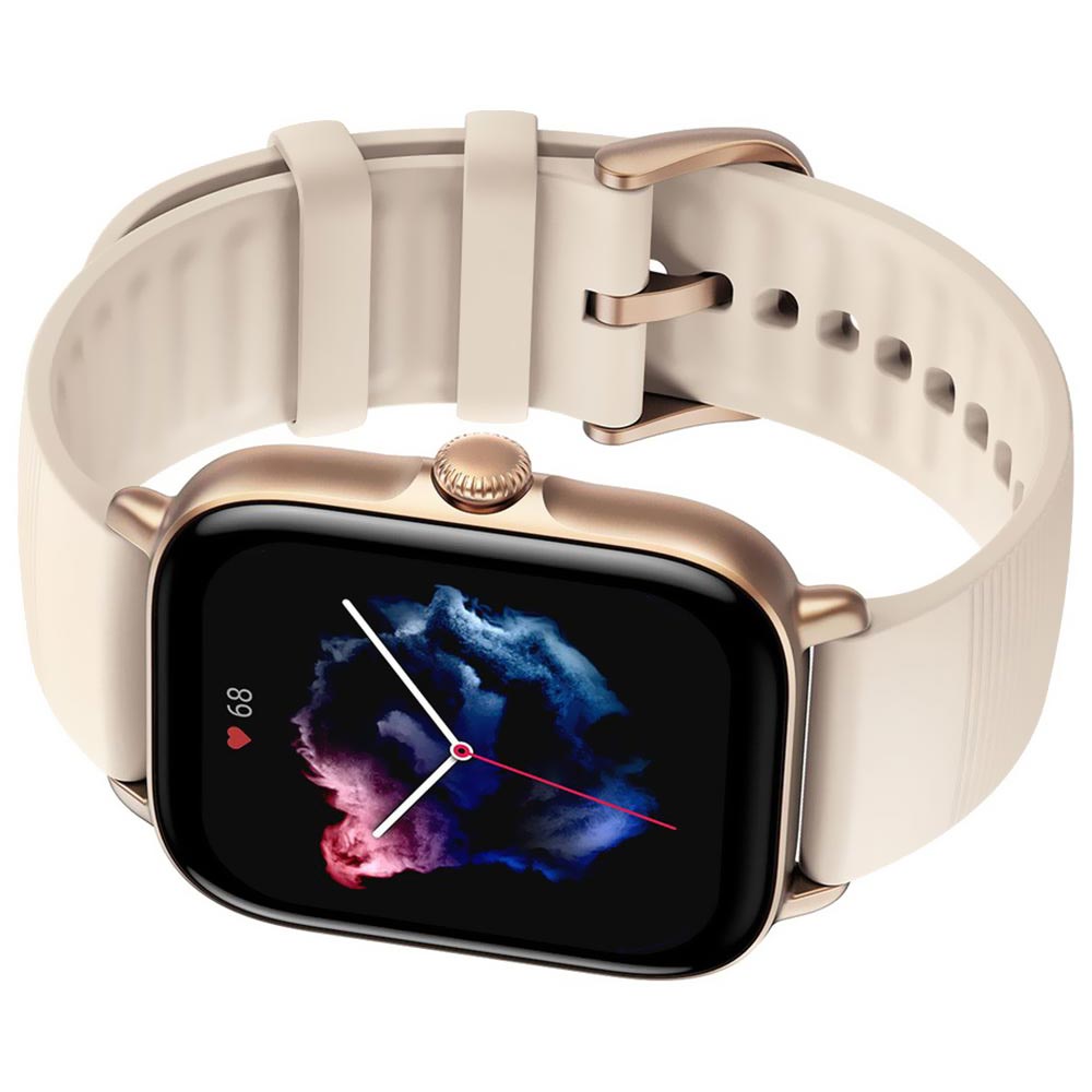 Relógio Smartwatch Xiaomi Amazfit GTS 3 A2035 - Ivory Branco 