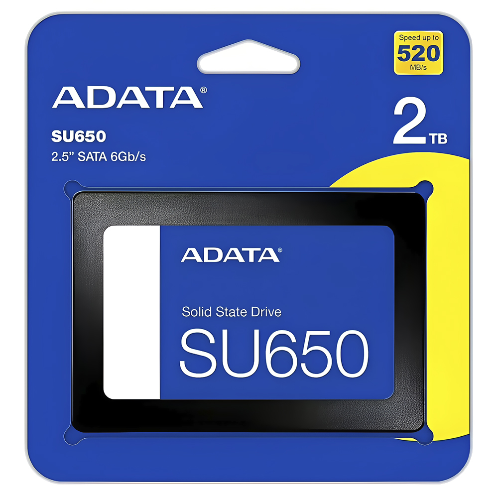 SSD ADATA 2TB SU650 2.5" SATA 3 - ASU650SS-2TT-R