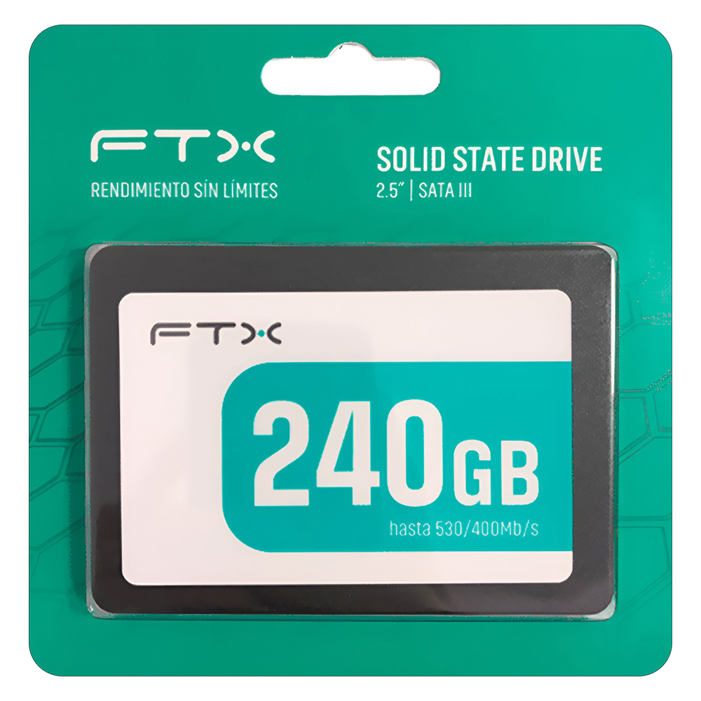 SSD FTX 240GB 2.5" SATA 3 - FTX-SSD-2.5-240G