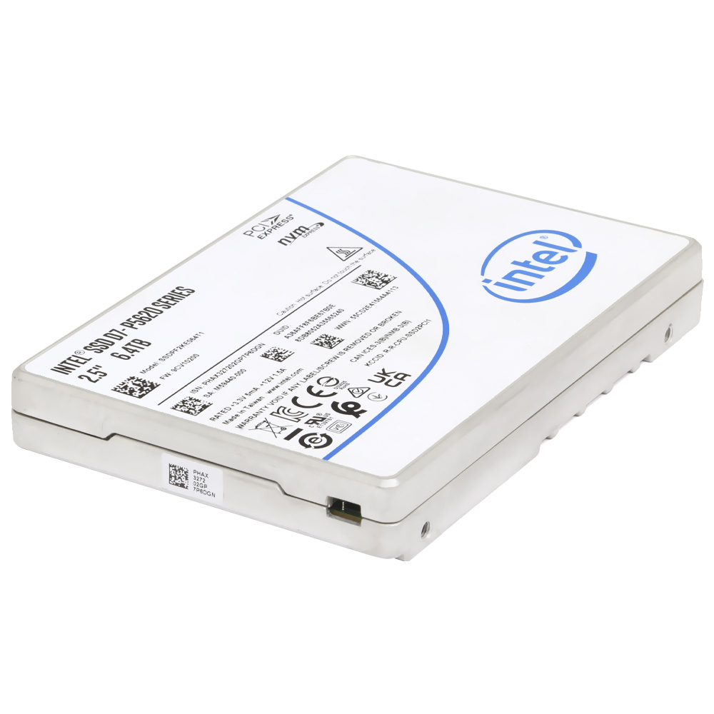 SSD Intel U.2 6.4TB D7-P5620 2.5" NVMe - SSDPF2KE064T1