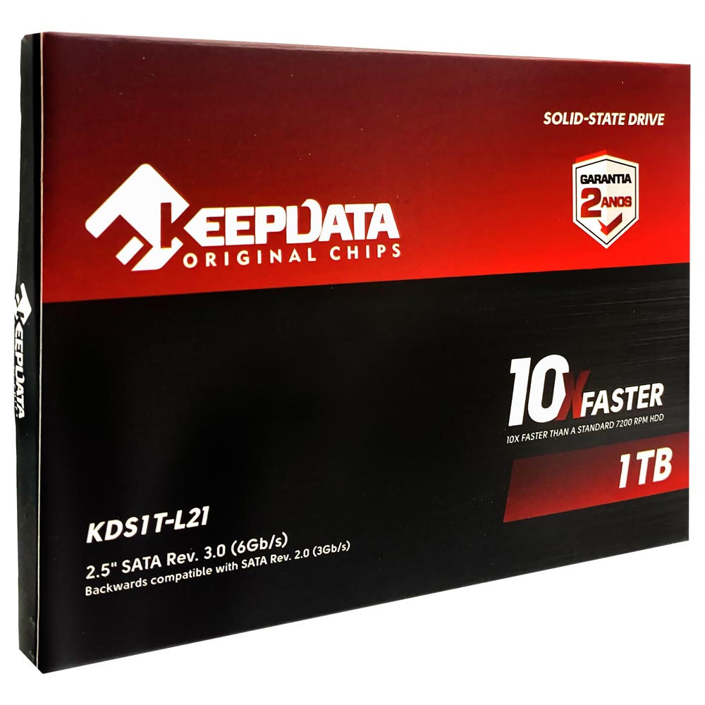 SSD Keepdata 1TB 2.5" SATA 3 - 10X KDS1T-L21