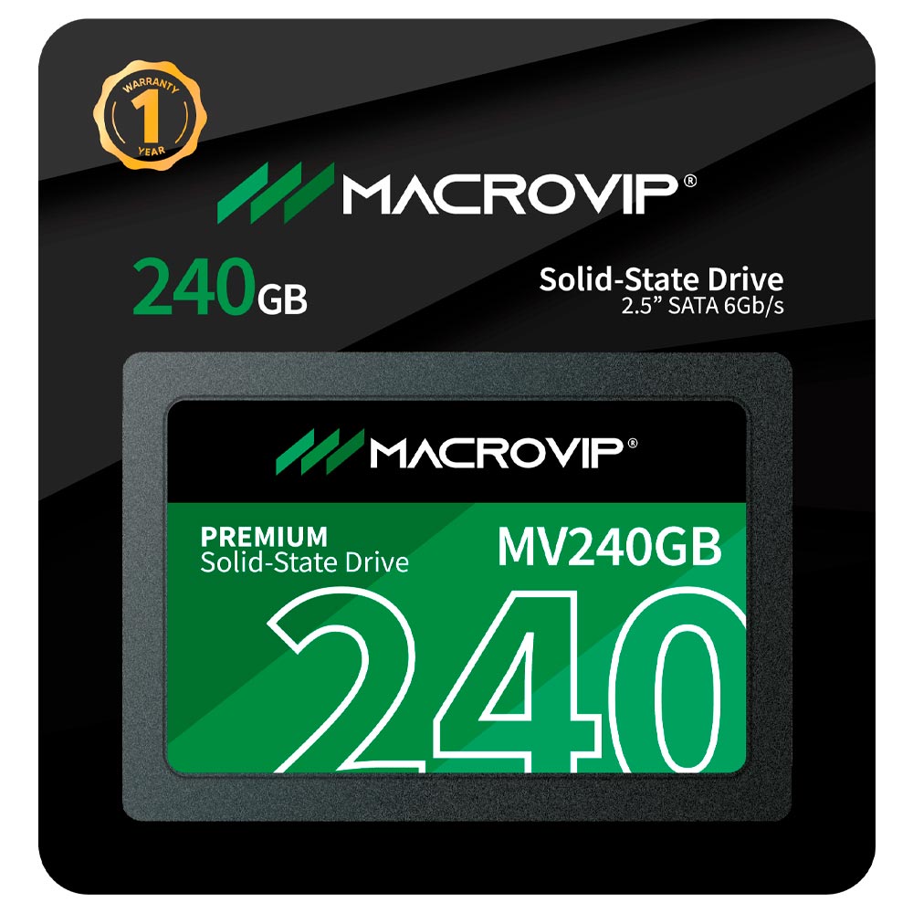 SSD Macrovip 240GB 2.5" SATA 3 - MV240GB