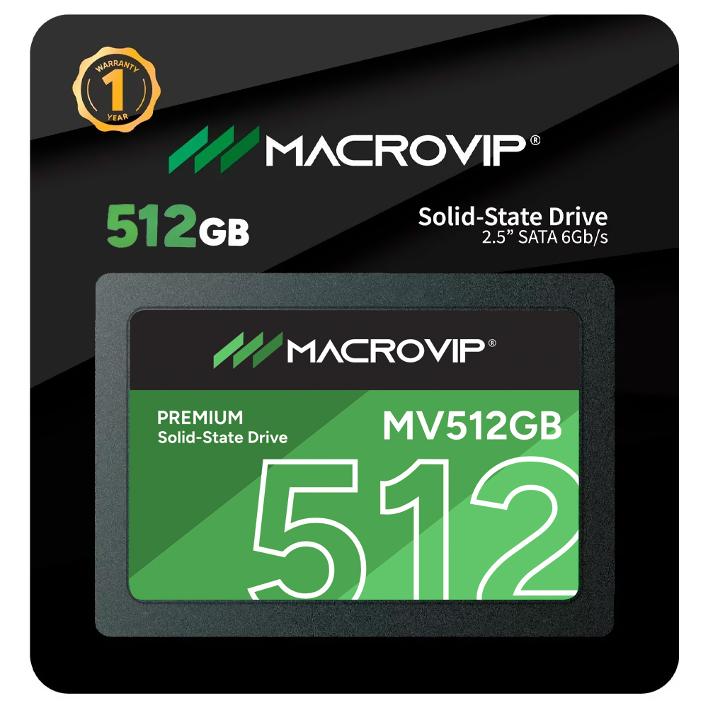 SSD Macrovip 512GB 2.5" SATA 3 - MV512GB