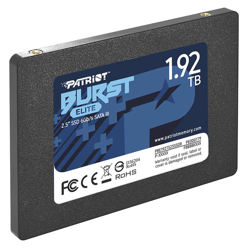 SSD Patriot 1.92TB Burst Elite 2.5" SATA 3 -  PBE192TS25SSDR