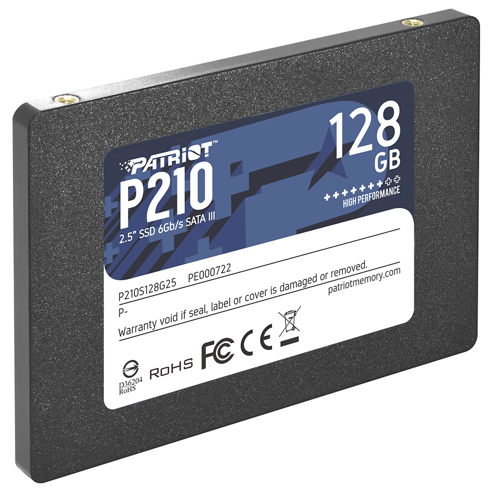 SSD Patriot 128GB P210 2.5" SATA 3 - P210S128G25