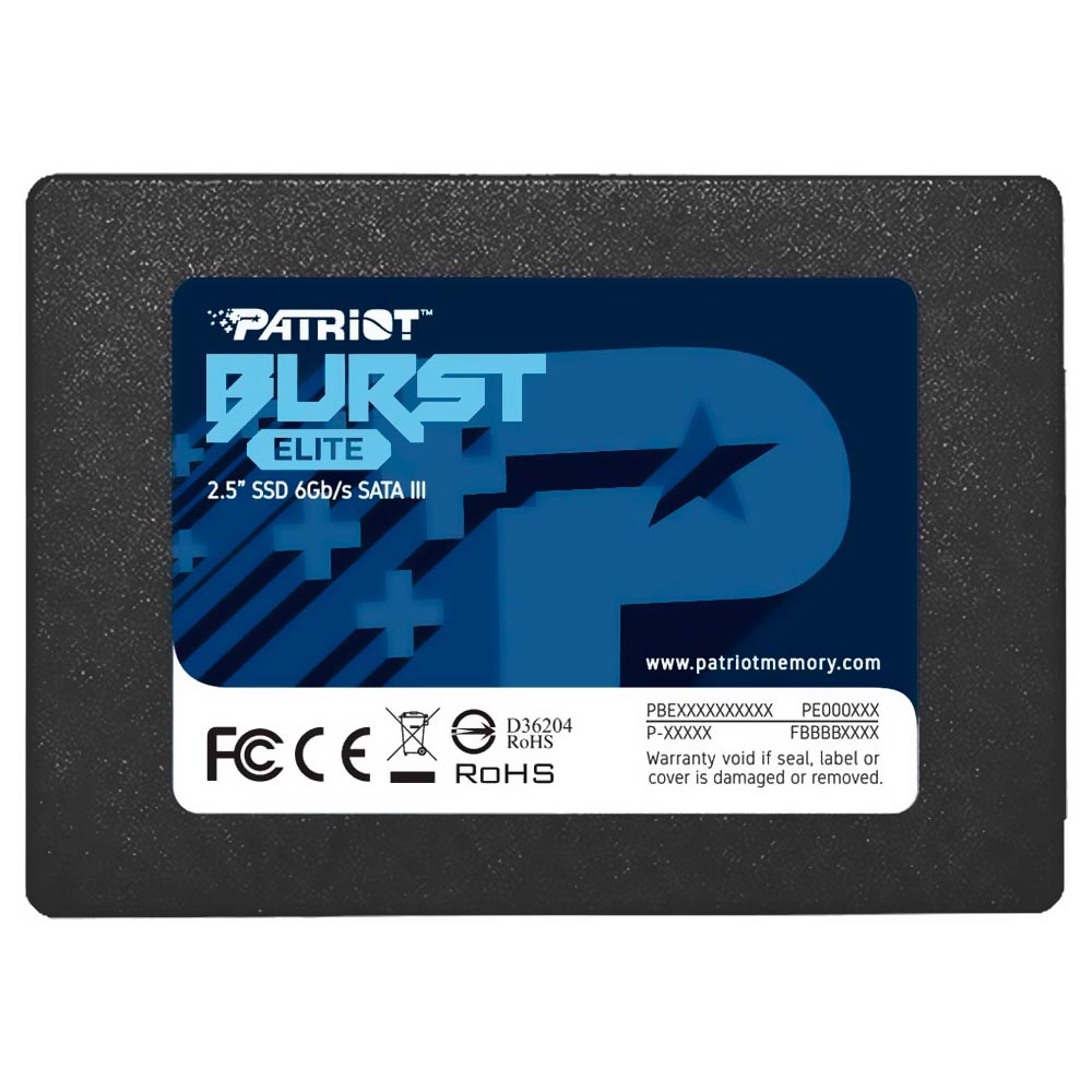 SSD Patriot 240GB Burst Elite 2.5" SATA 3 - PBE240GS25SSDR