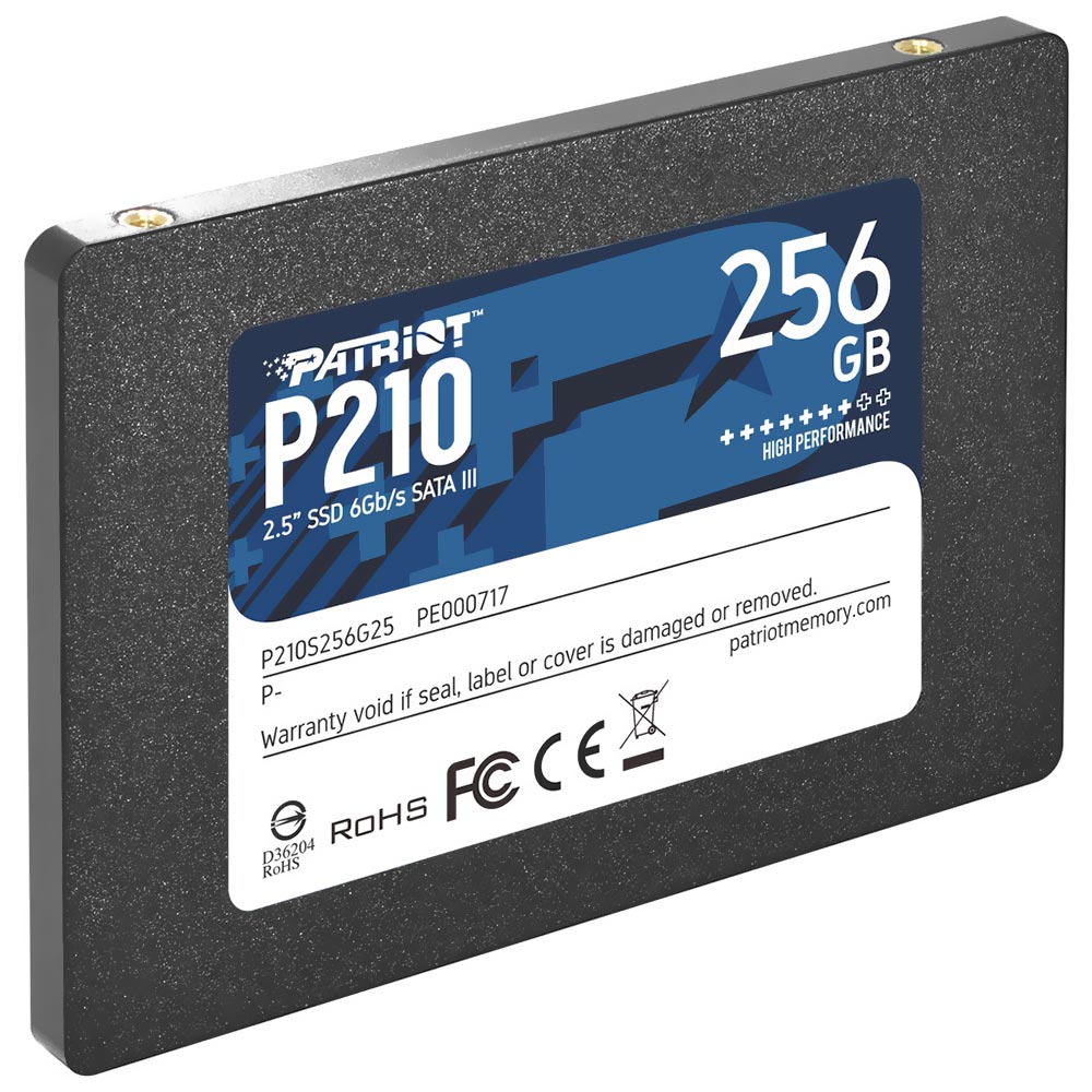 SSD Patriot 256GB P210 2.5" SATA 3 - P210S256G25