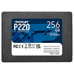 SSD Patriot 256GB P220 2.5" SATA 3 - P220S256G25