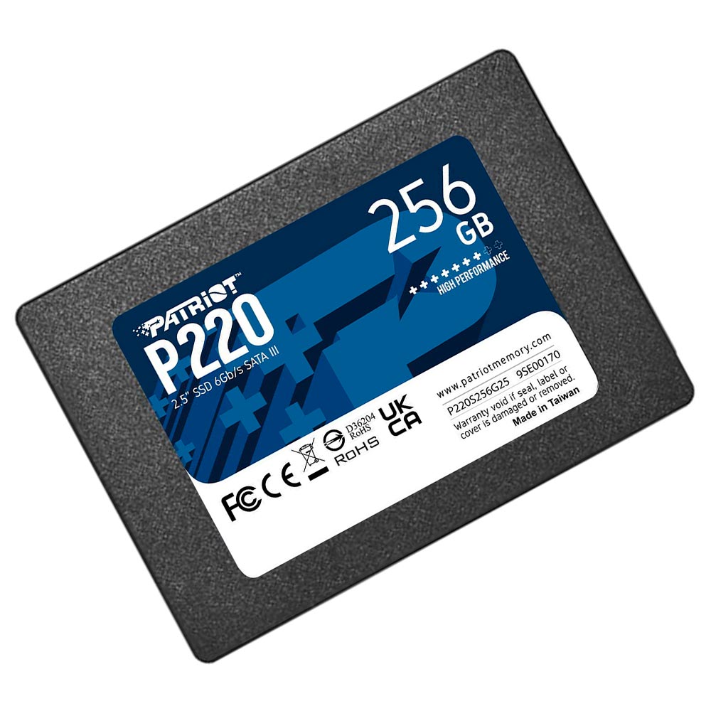 SSD Patriot 256GB P220 2.5" SATA 3 - P220S256G25