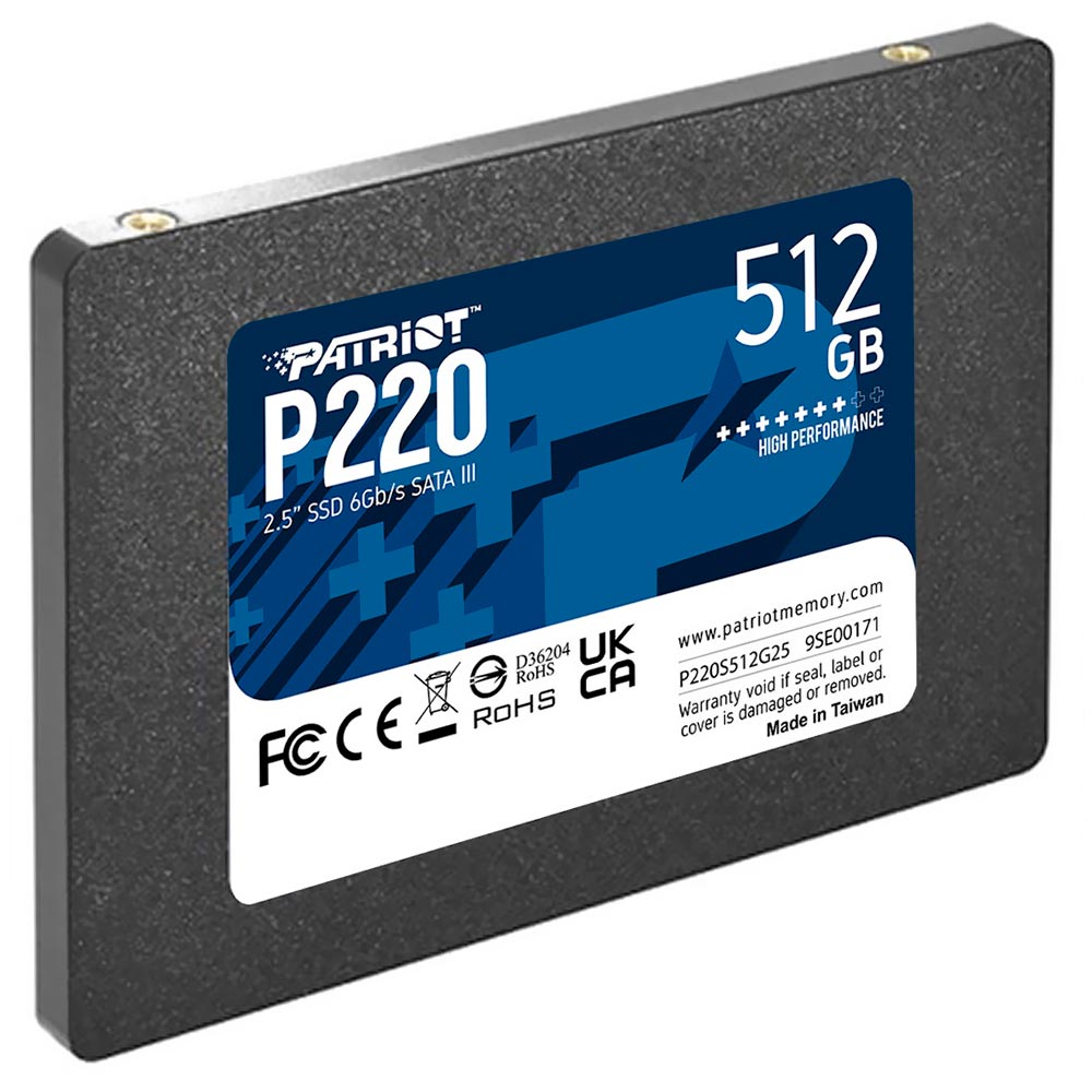 SSD Patriot 512GB P220 2.5" SATA 3 - P220S512G25