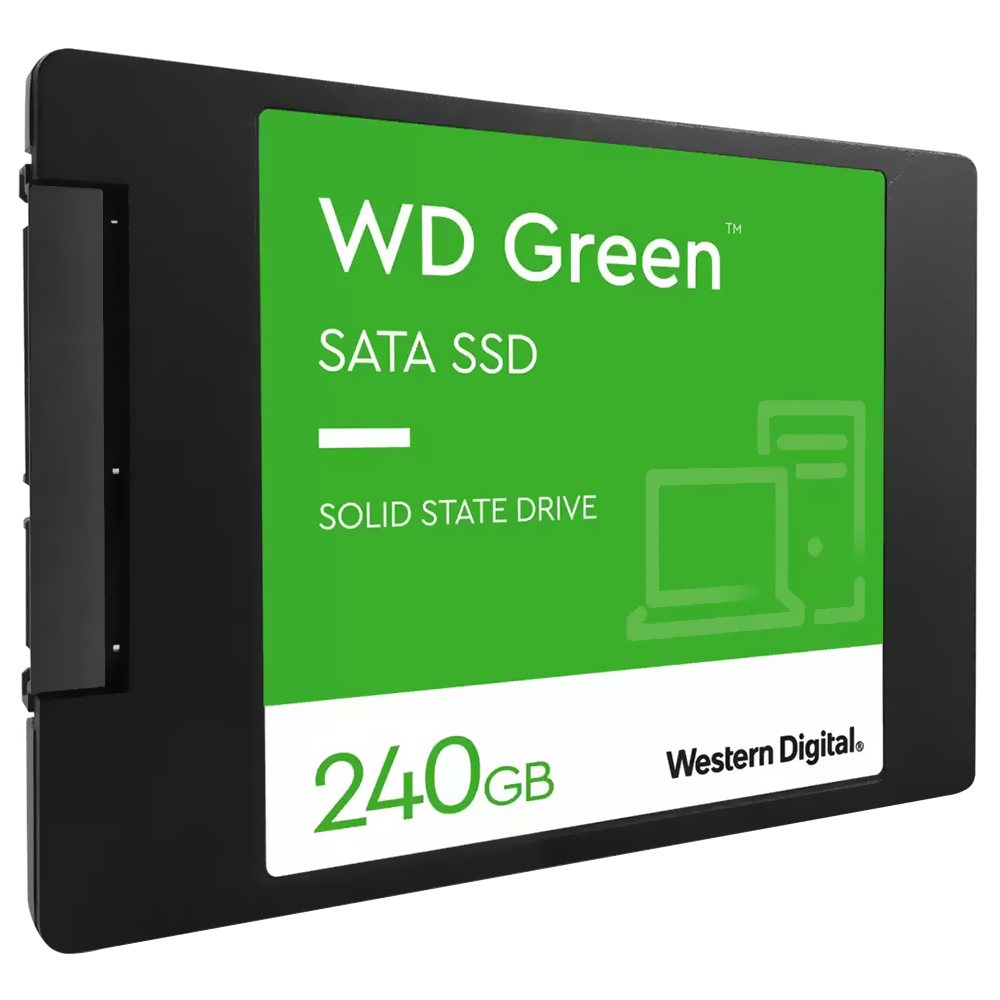 SSD Western Digital 240GB Green 2.5" SATA 3 - WDS240G3G0A