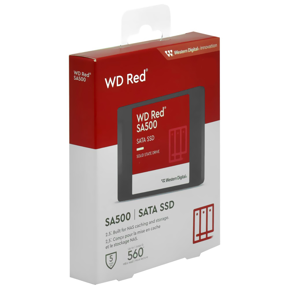 SSD Western Digital 2TB Red SA500 2.5" SATA 3 - WDS200T2R0A