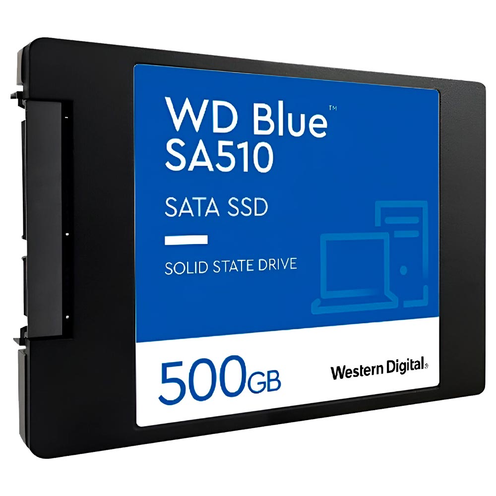 SSD Western Digital 500GB SA510 Blue 2.5" SATA 3 - WDS500G3B0A