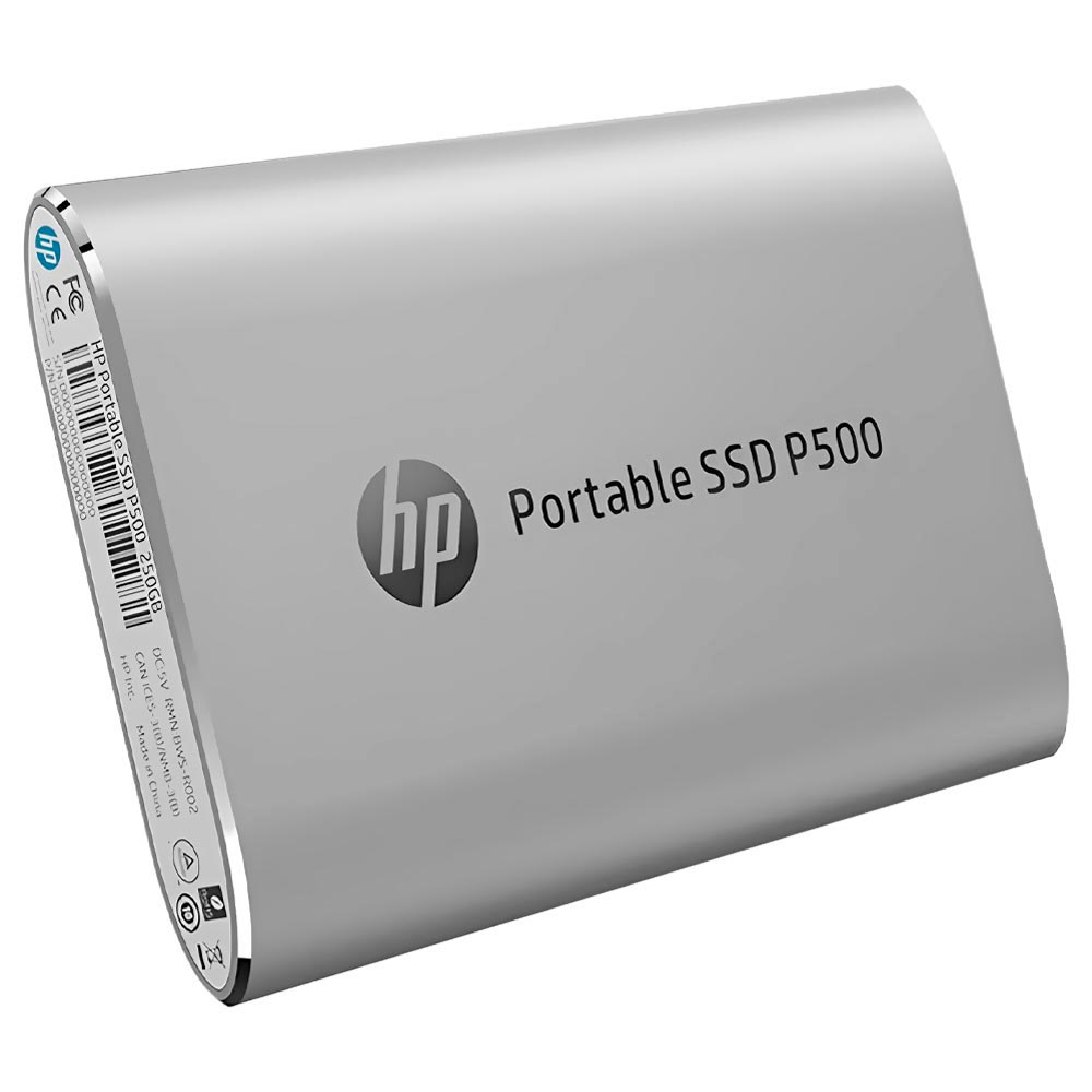 SSD Externo HP 120GB Portátil P500 - Prata (7PD48AA#ABC)