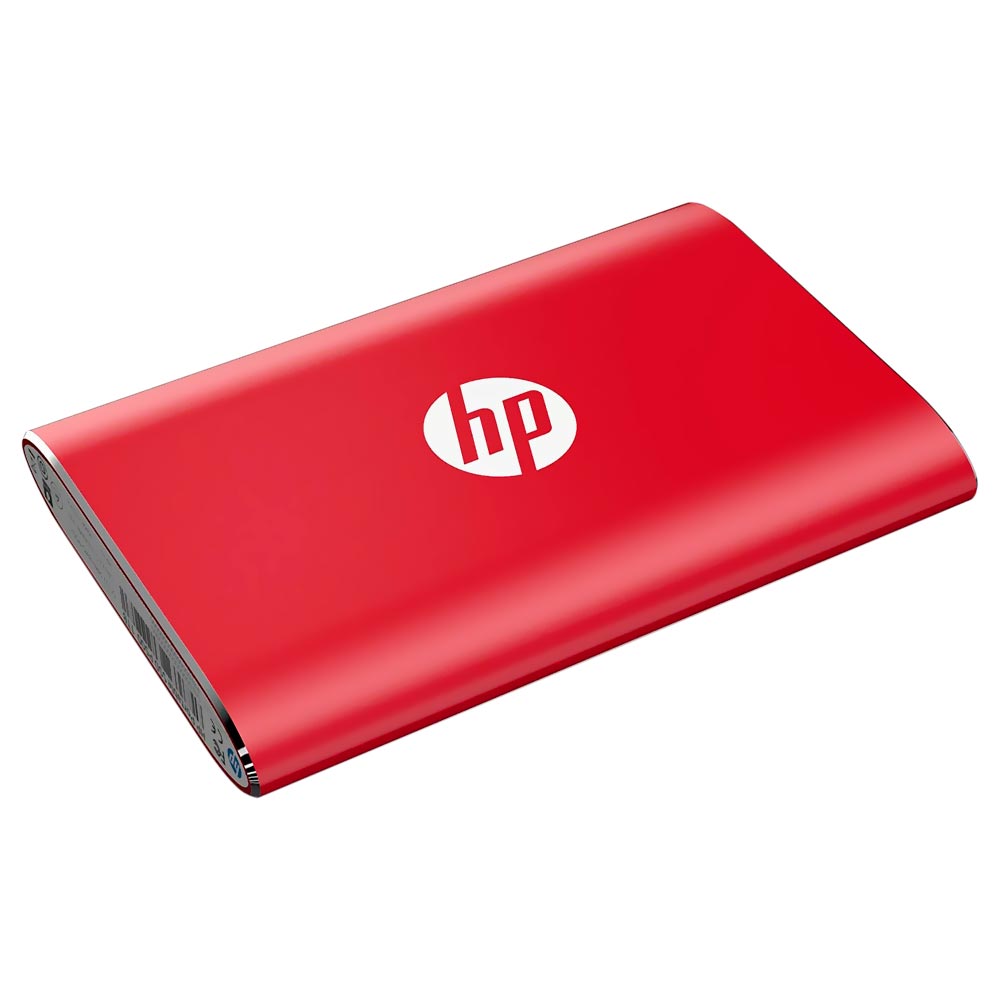 SSD Externo HP 250GB Portátil P500 - Vermelho (7PD49AA#ABC)