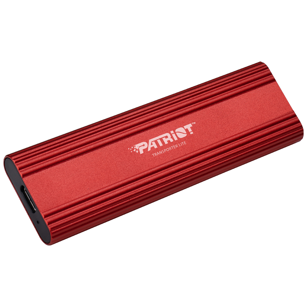 SSD Externo Patriot 1TB Transporter Lite Portátil - Vermelho (PTPL1TBPEC)