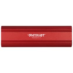 SSD Externo Patriot 2TB Transporter Lite Portátil - Vermelho (PTPL2TBPEC)