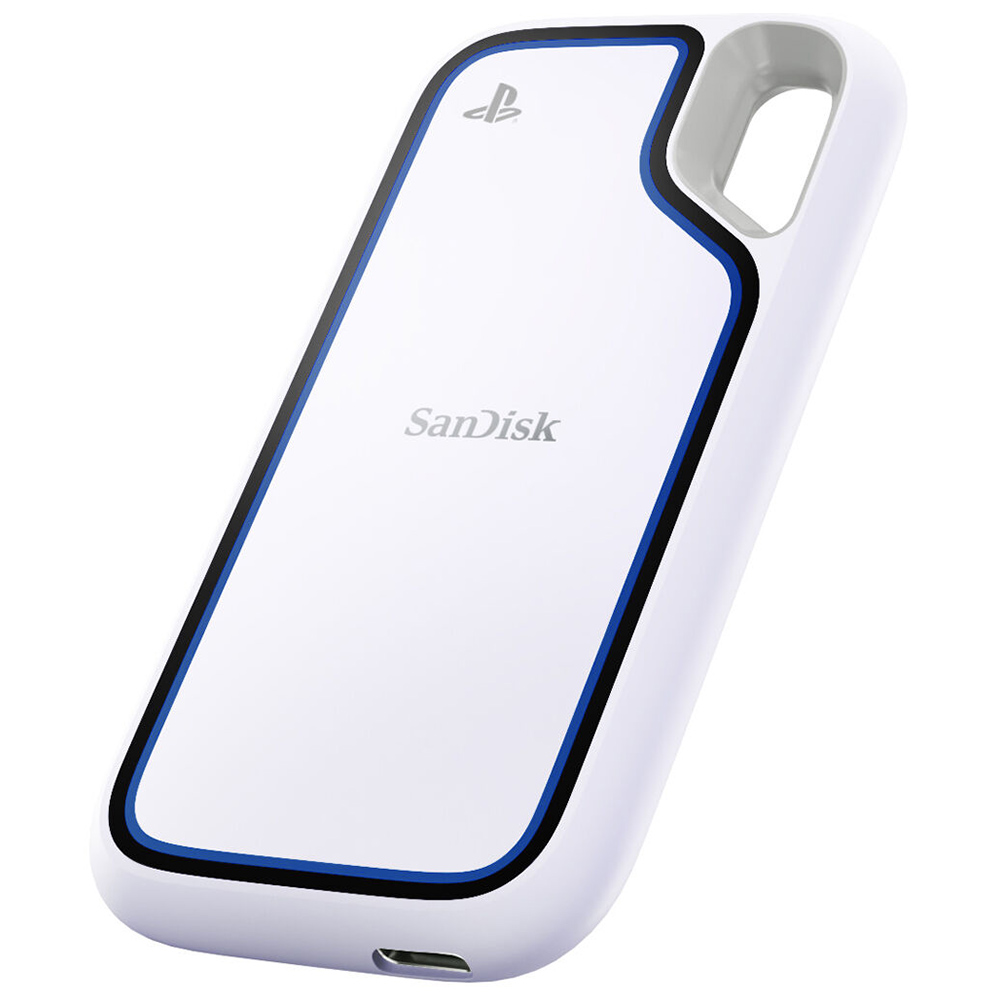 SSD Externo SanDisk 2TB Extreme PS5 Portátil / USB-C 3.2 - Branco (SDSSDE62P-2T00-G25)