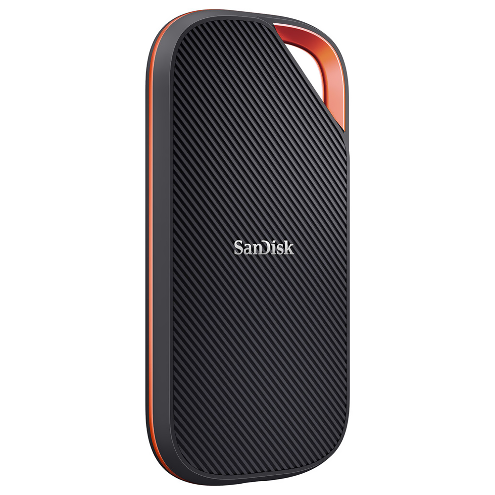 SSD Externo SanDisk 2TB Extrene Pro Portátil / USB-C 3.2 - Preto (SDSSDE82-2T00-G25)