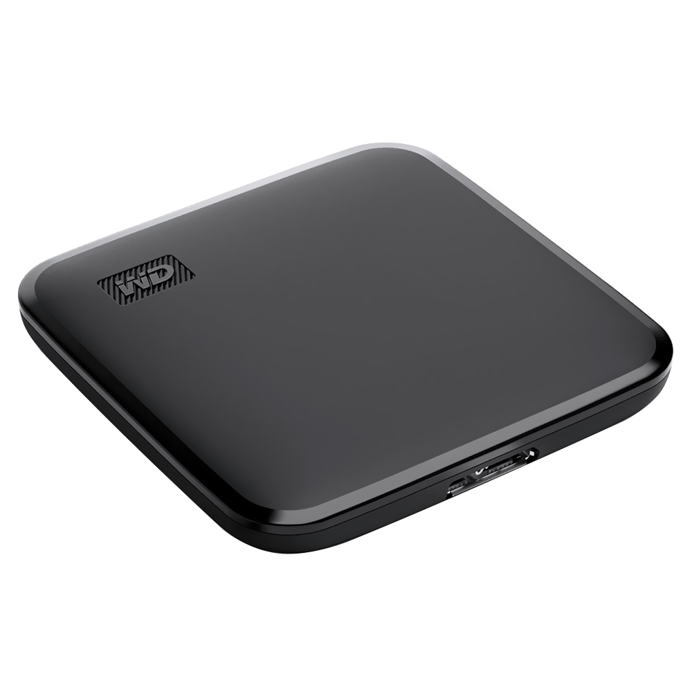 SSD Externo Western Digital 1TB Portátil WD Elements SE - Preto (WDBAYN0010BBK-WESN)